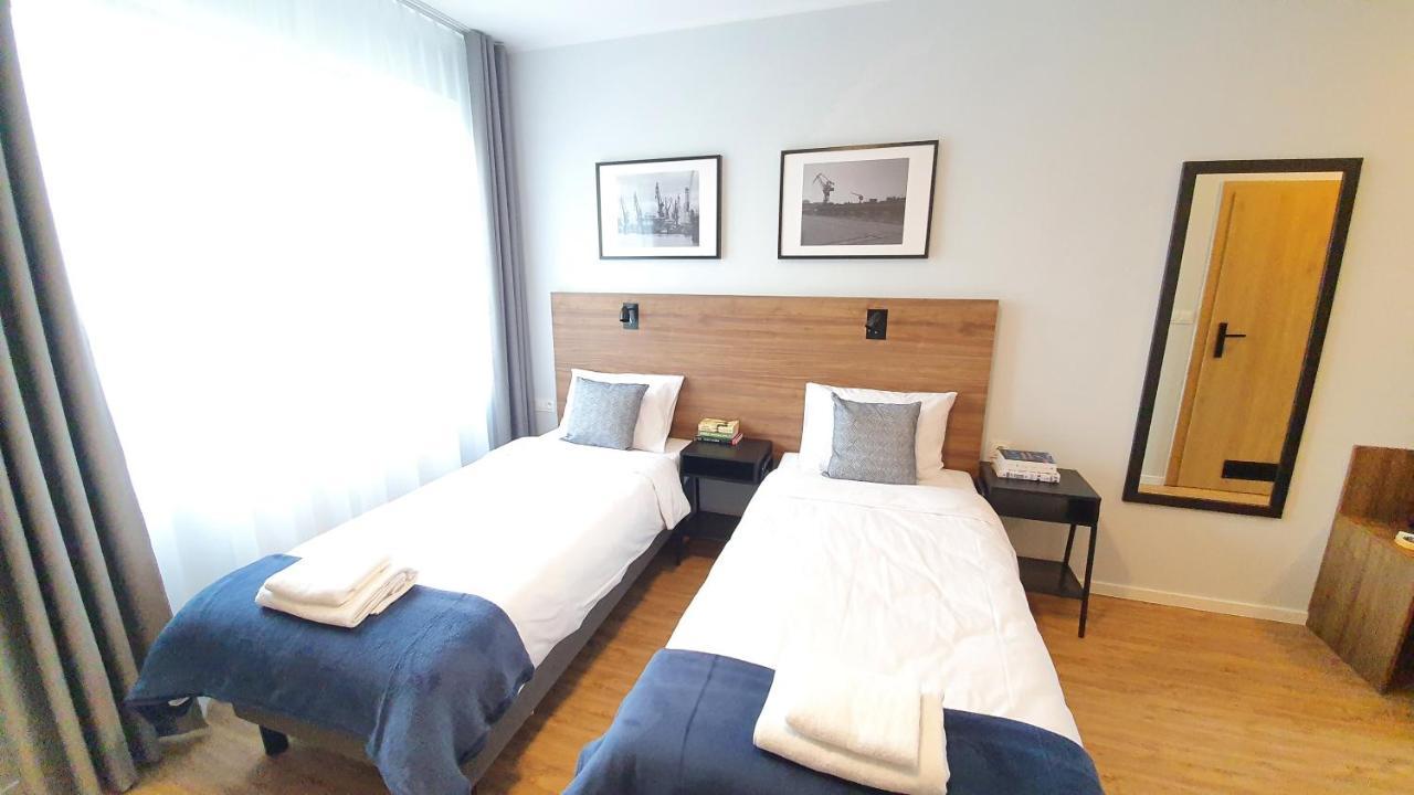 Sleep Port B&B - Bezplatny Parking 그단스크 외부 사진