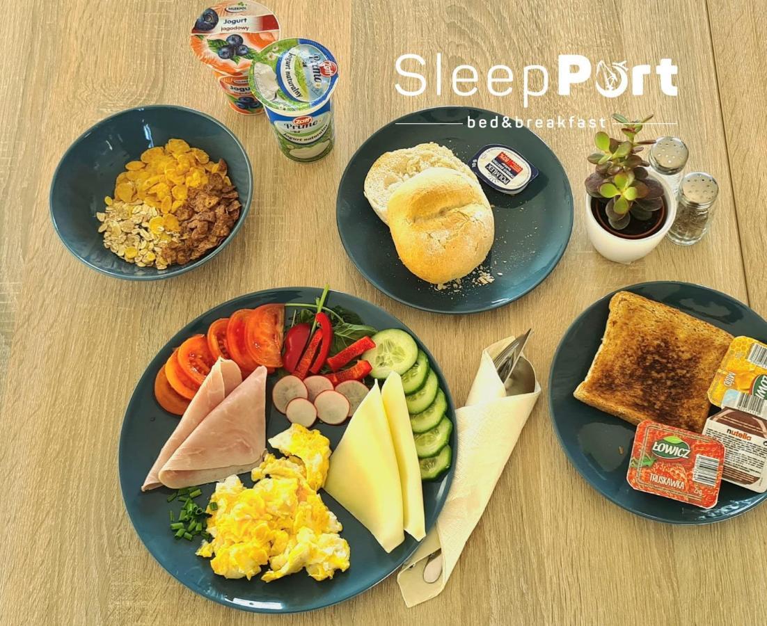 Sleep Port B&B - Bezplatny Parking 그단스크 외부 사진