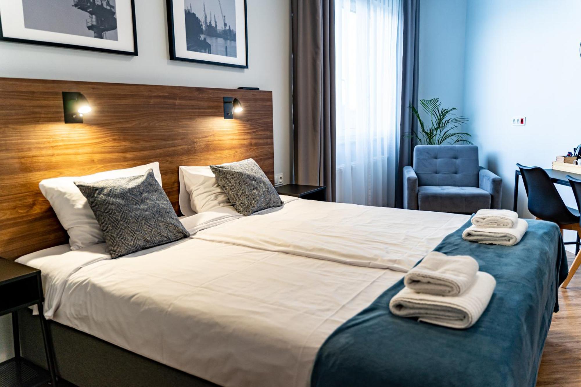 Sleep Port B&B - Bezplatny Parking 그단스크 외부 사진