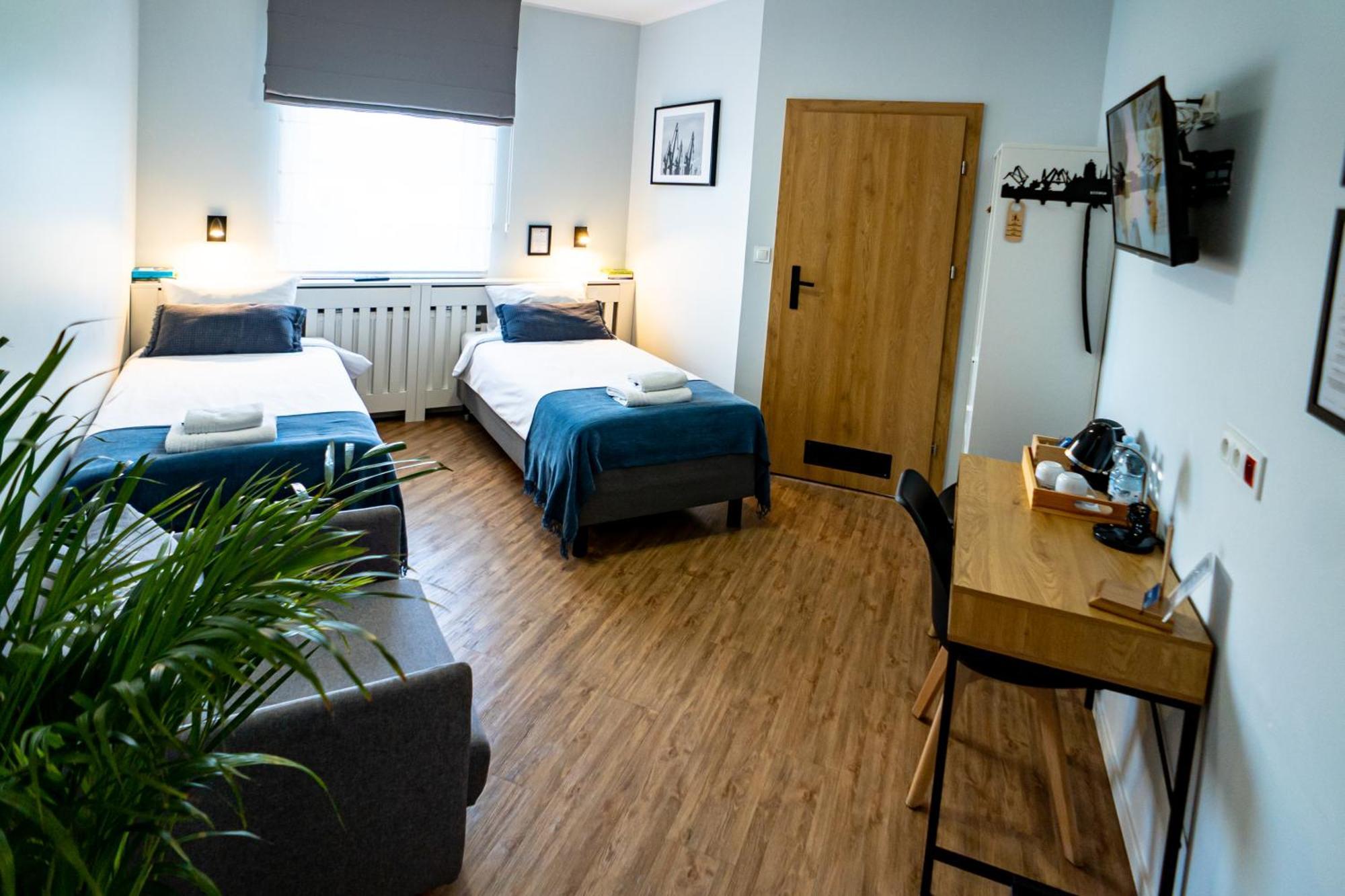 Sleep Port B&B - Bezplatny Parking 그단스크 외부 사진